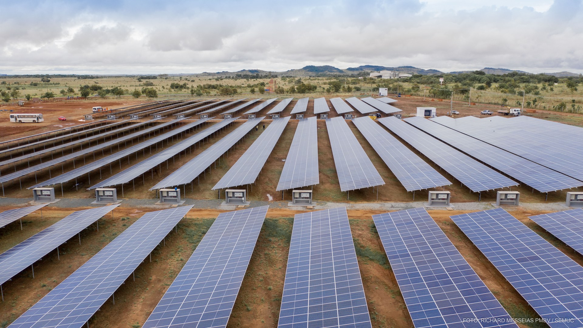 Foto da obra Usina Solar 5 MW
