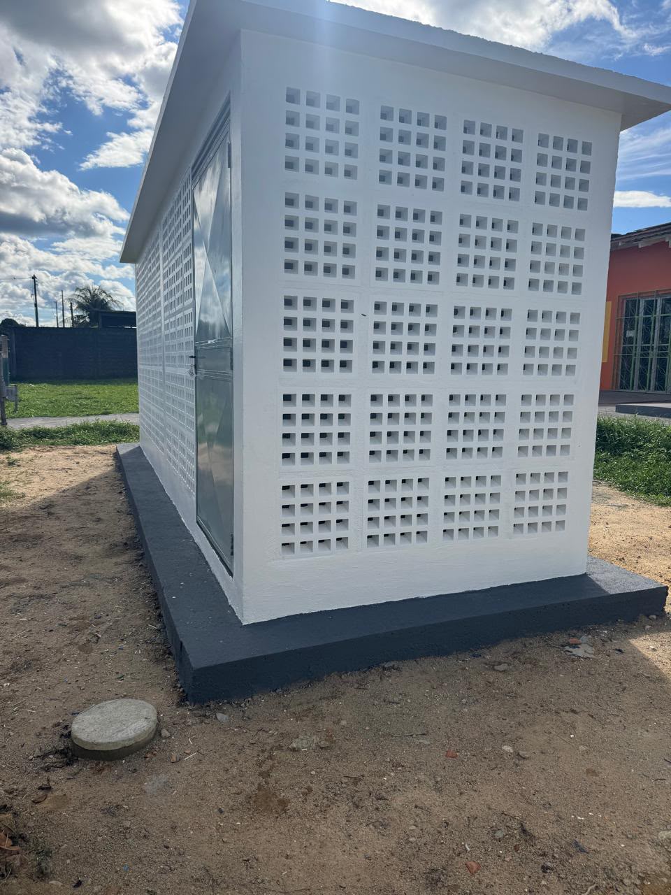 Foto da obra Energia solar com baterias em comunidades indígenas