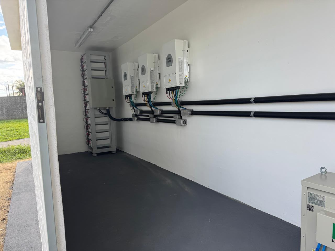 Foto da obra Energia solar com baterias em comunidades indígenas