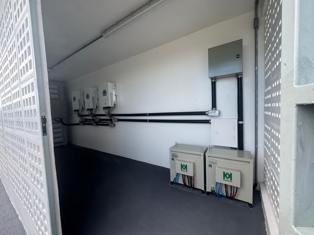 Foto da obra Energia solar com baterias em comunidades indígenas